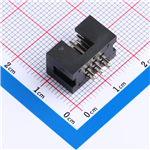 IDC連接器 2.54mm 每排P數:3 排數:2 KH-2.54PH180-2X3P-L8.9